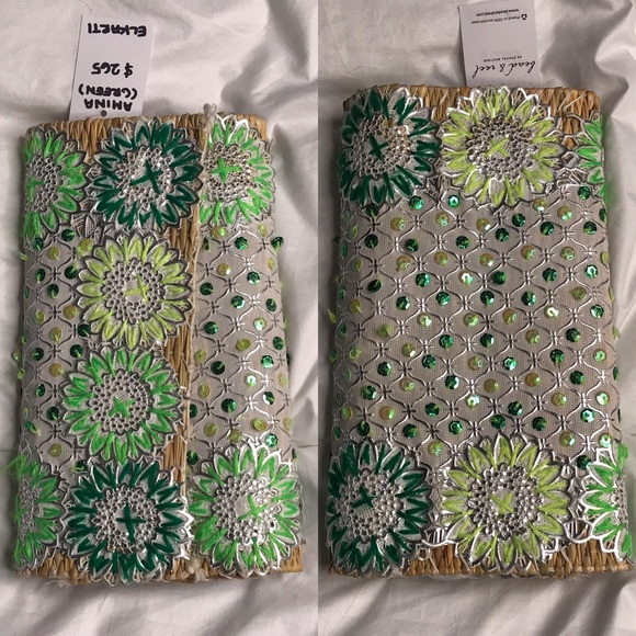 Handmade Vegan Sequin Clutch Purses - Picture 4 of 8